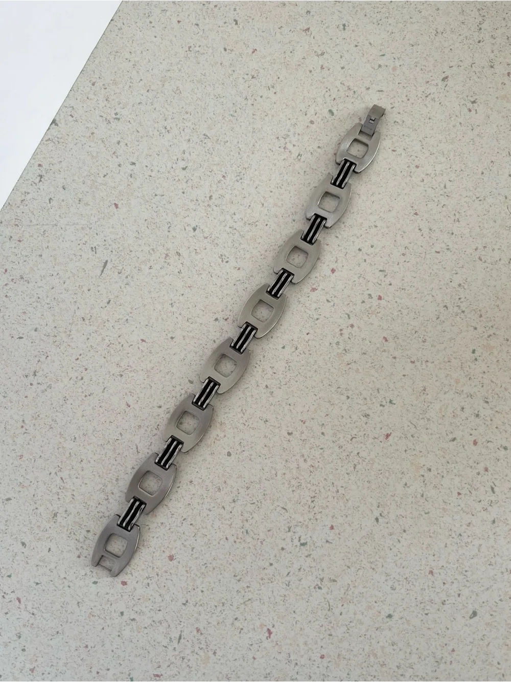 Men’s 8.5” Stainless Steel Heavy Link Bracelet